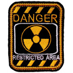 AIRSOFT "DANGER - Restricted Area" Stalker patch 112