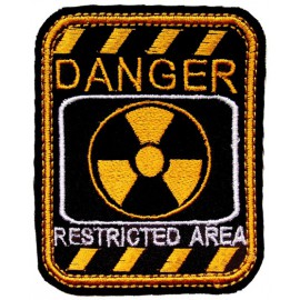 AIRSOFT "DANGER - Restricted Area" Stalker patch 112