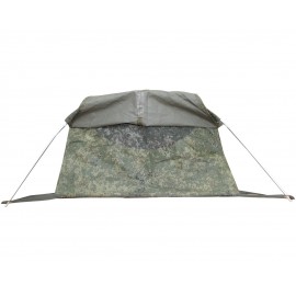 Bag bivouac with a camouflage cover