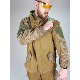 Tactical desert camo Gorka 3 modern digital uniform