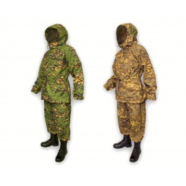 Frog camo tactical masking uniform Partizan 2 sided reversible Ratnik suit