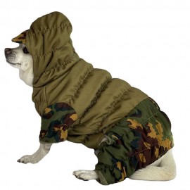 Tactical "Gorka" dog type NO FLEECE hooded uniform partizan camo high-quality waterproof suit
