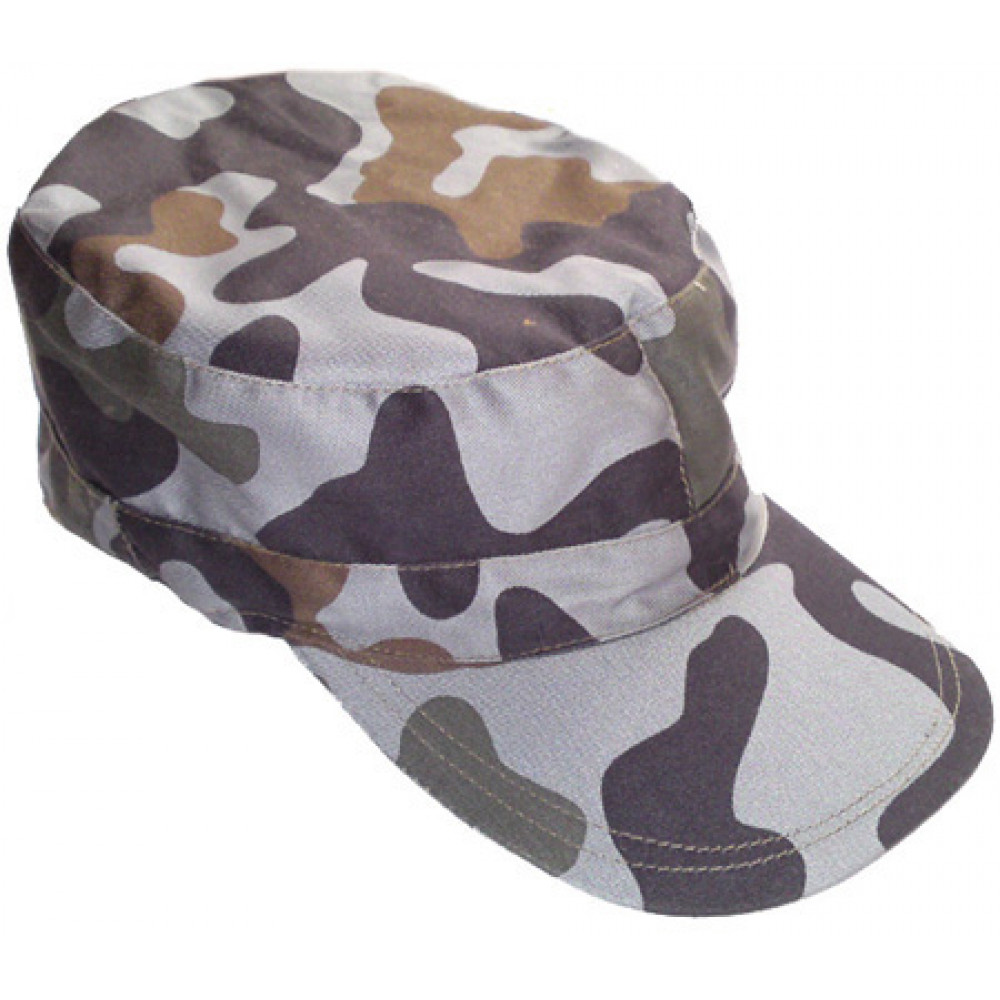 Army hat 4-color grey camo airsoft tactical cap