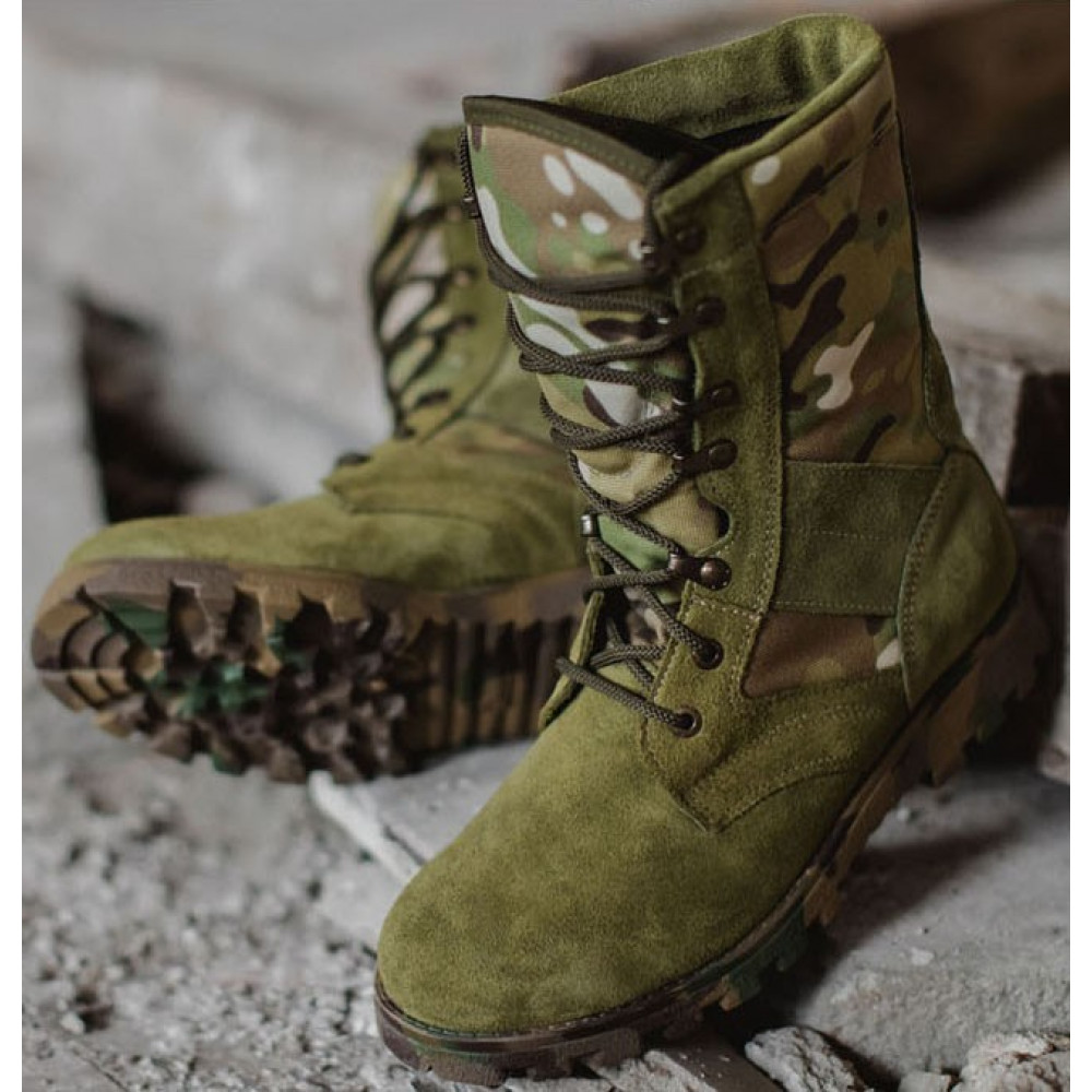 Russian tacitcal MULTICAM camo TACTICS LUX ankle boots