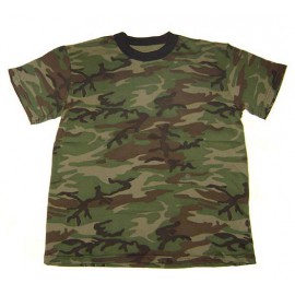 Army GREEN CAMO T-SHIRT tactical Camouflage