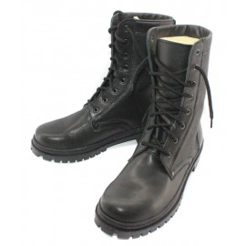 Tactical winter Leather urban BOOTS with Fur