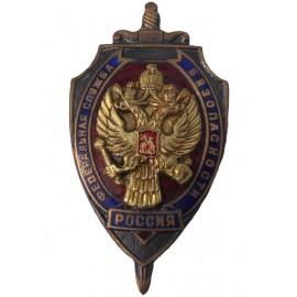 Tactical FEDERAL SECURITY SERVICE Badge with Eagle