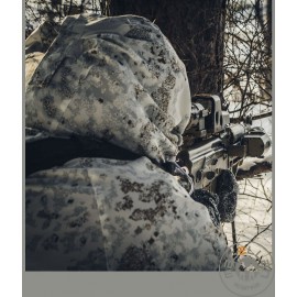 White masking suit tactical Snipers MPA-43 SNOW winter camo