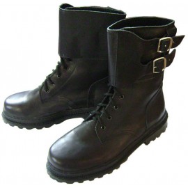 Special forces tactical winter leather boots